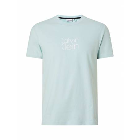 Męski t-shirt matte front logo calvin klein K10K111122
