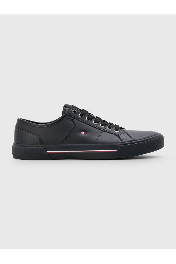 Męskie sneakersy skórzane core corporate tommy hilfiger FM0FM04561 Męskie sneakersy skórzane core corporate tommy hilfiger FM0FM04561