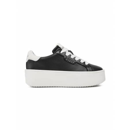 Damskie skórzane sneakersy na platformie marilyn guess FL6MRI LEA12