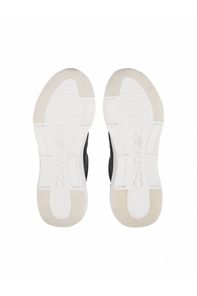 Tył damskie sneakersy flexi runner calvin klein HW0HW01437 Tył damskie sneakersy flexi runner calvin klein HW0HW01437
