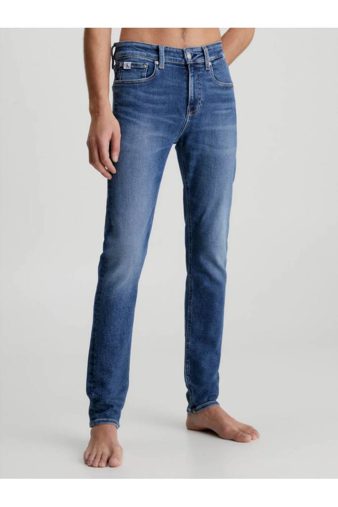 Przód męskie jeansy skinny calvin klein jeans J30J322834