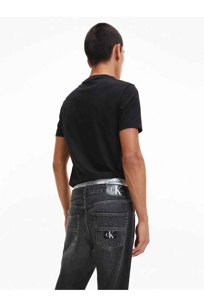 Tył męski t-shirt micro logo calvin klein jeans J30J322466 Tył męski t-shirt micro logo calvin klein jeans J30J322466