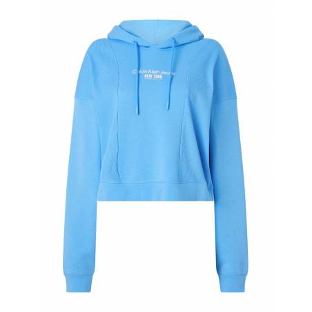 Krótka damska bluza z kapturem calvin klein jeans J20J220694