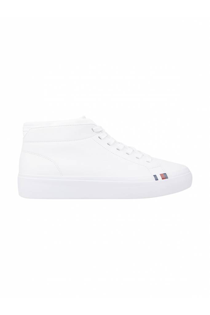 Skórzane męskie sneakersy elevated tommy hilfiger FM0FM04419