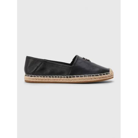Detal 2 damskie skórzane espadryle sygnowane essential tommy hilfiger FW0FW07100