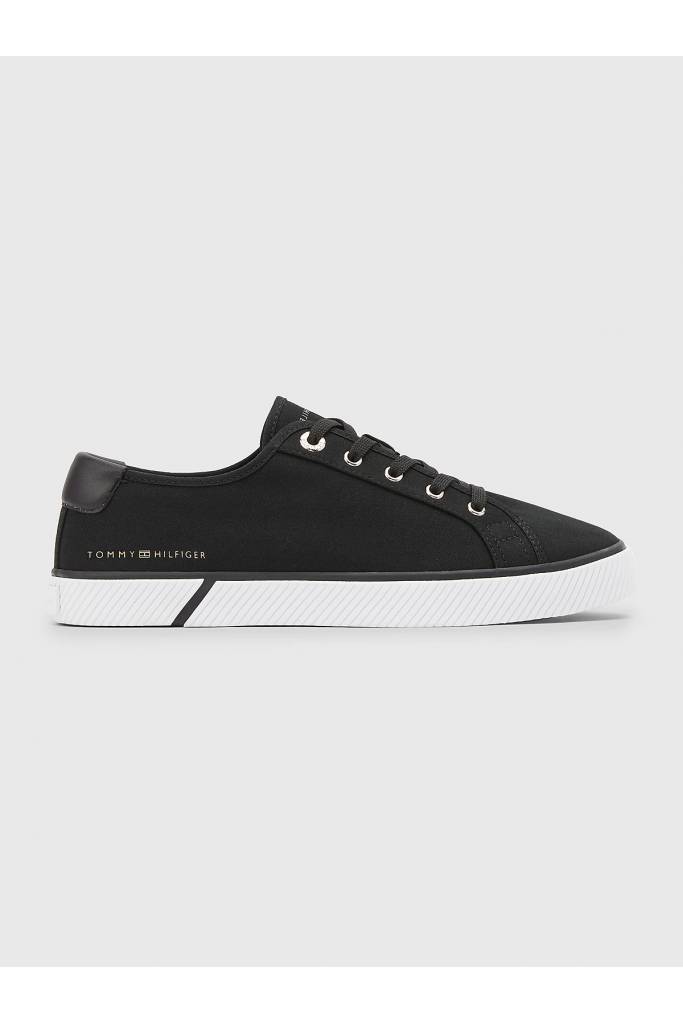 Trampki damskie materiałowe lace up vulc tommy hilfiger FW0FW07248
