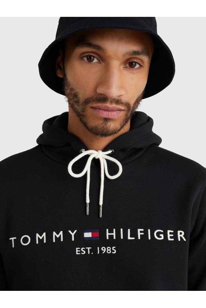 Detal 3 męska bluza z kapturem core logo tommy hilfiger MW0MW10752