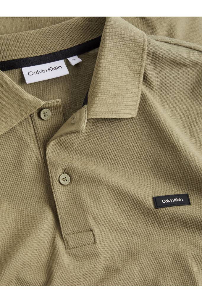 Detal 7 męskie polo stretch pique button calvin klein K10K111196