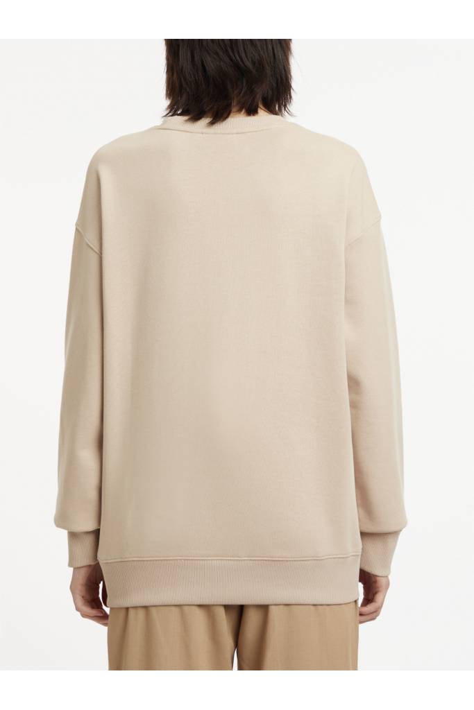 Tył damska bluza embroidered calvin klein K20K205328 Tył damska bluza embroidered calvin klein K20K205328