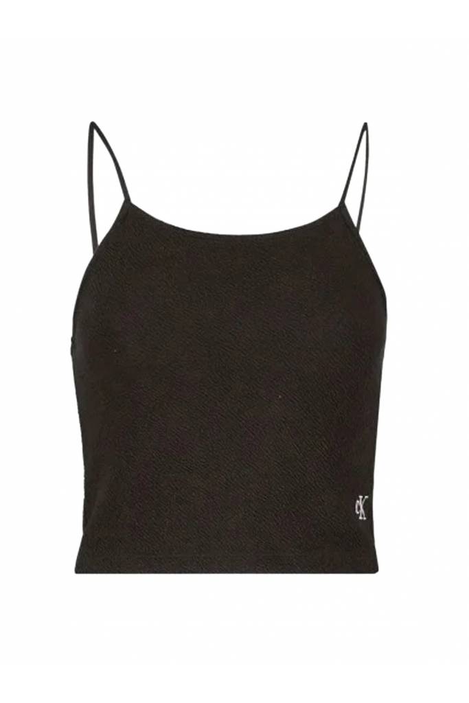 Damski top slub rib calvin klein jeans J20J221011