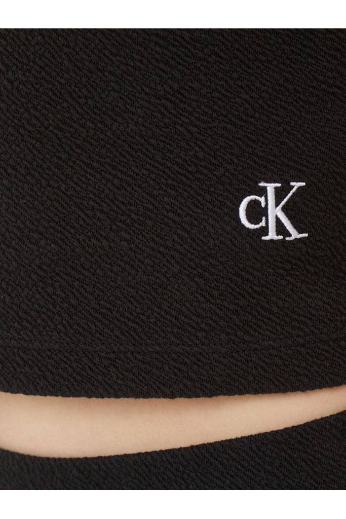 Detal stylizacja damski top slub rib calvin klein jeans J20J221011 Detal stylizacja damski top slub rib calvin klein jeans J20J221011
