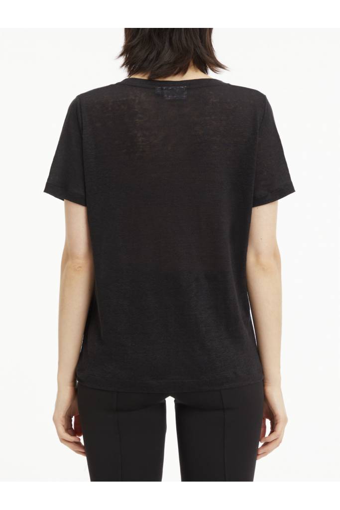 Detal 5 damski t-shirt lniany calvin klein K20K205551 Detal 5 damski t-shirt lniany calvin klein K20K205551