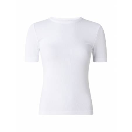 Damski t-shirt prążkowany calvin klein K20K205547