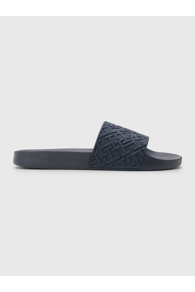 Męskie klapki rubber monogram tommy hilfiger FM0FM04464 Męskie klapki rubber monogram tommy hilfiger FM0FM04464