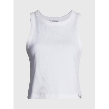 Damski top tab rib tank calvin klein jeans J20J221055