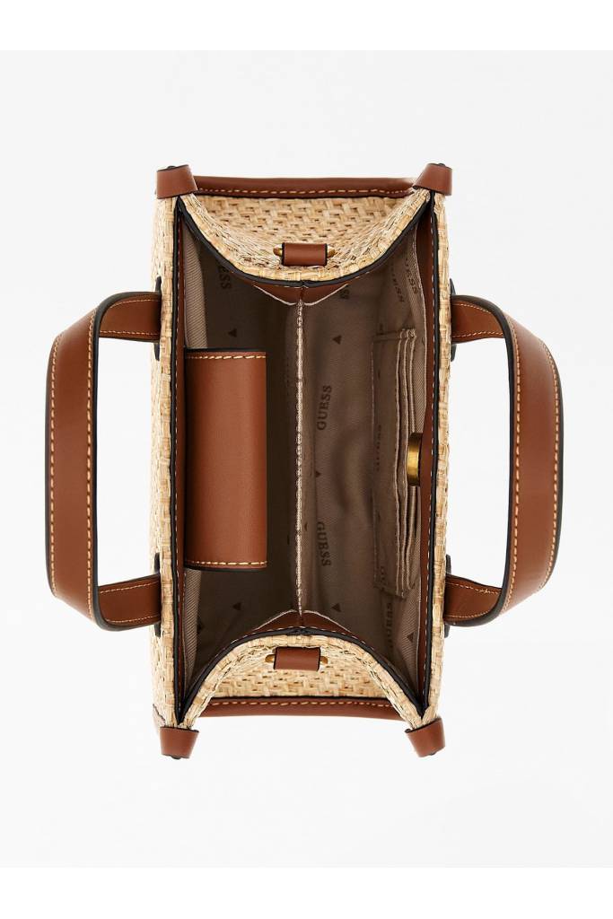 Przód damska torebka na ramię silvana mini guess HWWS86 65770