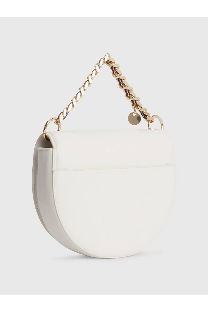 Tył damska torebka na ramię chic saddle tommy hilfiger AW0AW14783 Tył damska torebka na ramię chic saddle tommy hilfiger AW0AW14783