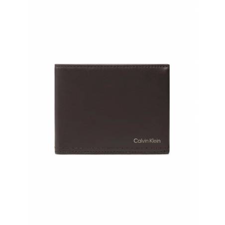 Męski portfel duo stitch bifold 5cc calvin klein K50K510322