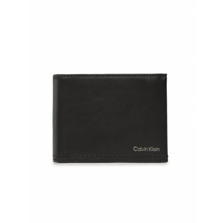 Tył męski portfel duo stitch trifold 10cc calvin klein K50K510325
