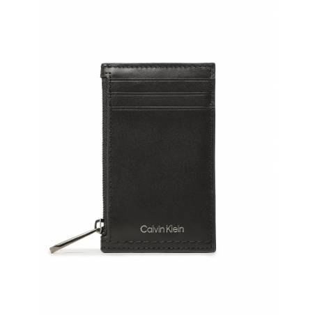 Męskie skórzane etui na karty kredytowe duo stitch ns cardholder calvin klein K50K510320