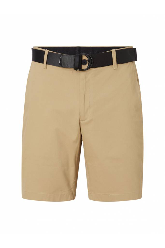 Męskie szorty materiałowe z paskiem modern twill calvin klein K10K111788 Męskie szorty materiałowe z paskiem modern twill calvin klein K10K111788