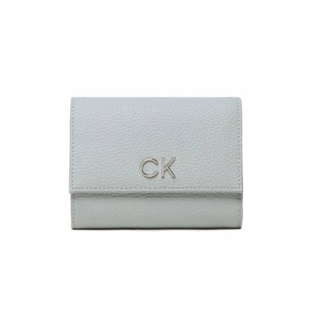 Tył damski portfel re-lock trifold calvin klein K60K609492