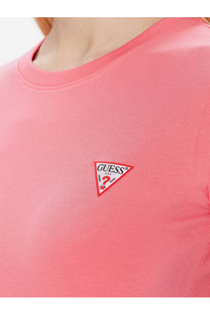 Detal 7 damski t-shirt basic mini logo guess W2YI44 J1311 Detal 7 damski t-shirt basic mini logo guess W2YI44 J1311