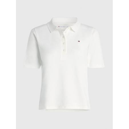 Detal 2 damskie polo 1985 reg pique tommy hilfiger WW0WW37820