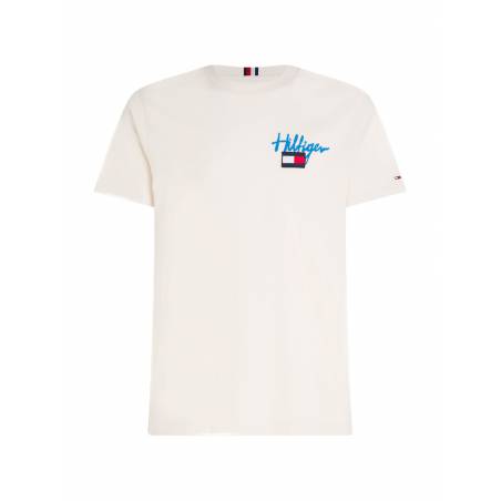 Męski t-shirt painted graphic tommy hilfiger MW0MW31266