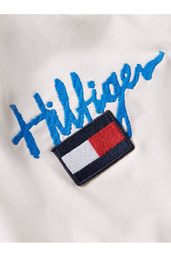 Przód męski t-shirt painted graphic tommy hilfiger MW0MW31266