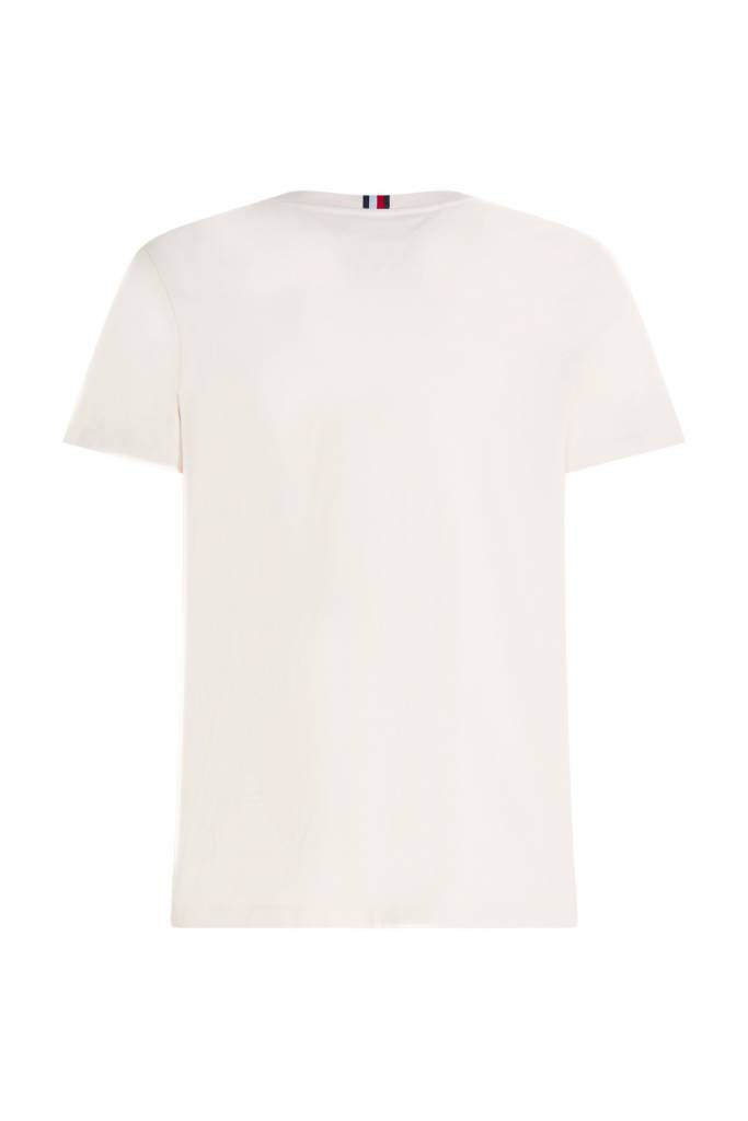 Tył męski t-shirt painted graphic tommy hilfiger MW0MW31266