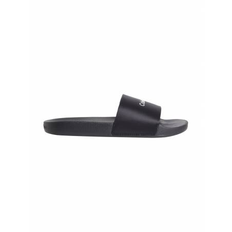 Detal 2 damskie klapki satynowe pool slide calvin klein HW0HW01508