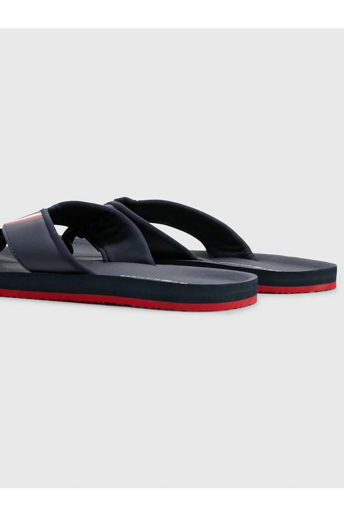 Tył męskie japonki comfortable padded tommy hilfiger FM0FM04473 Tył męskie japonki comfortable padded tommy hilfiger FM0FM04473