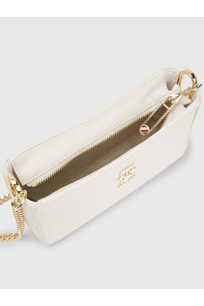 Przód damska torebka na ramię timeless chain tommy hilfiger AW0AW14483