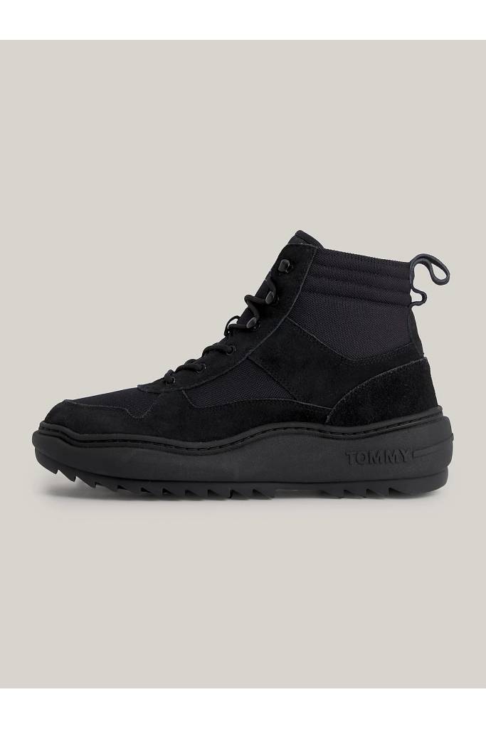 Męskie wysokie sneakersy tjm mix material boot tommy jeans EM0EM01245