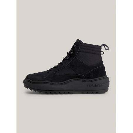 Męskie wysokie sneakersy tjm mix material boot tommy jeans EM0EM01245