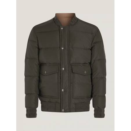 Męska kurtka bomber rockie revesible down tommy hilfiger MW0MW32800