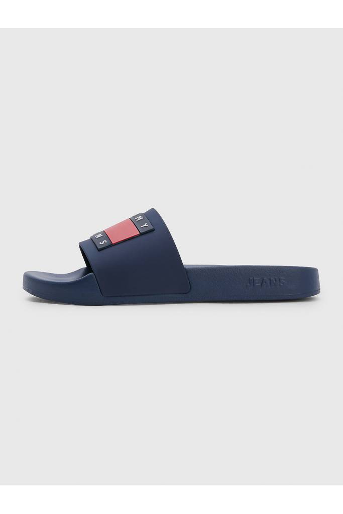 Damskie klapki flag pool sld ess tommy jeans EN0EN02115