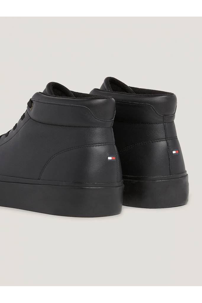 Tył męskie sneakersy skórzane modern vulc lth hi wl tommy hilfiger FM0FM04820