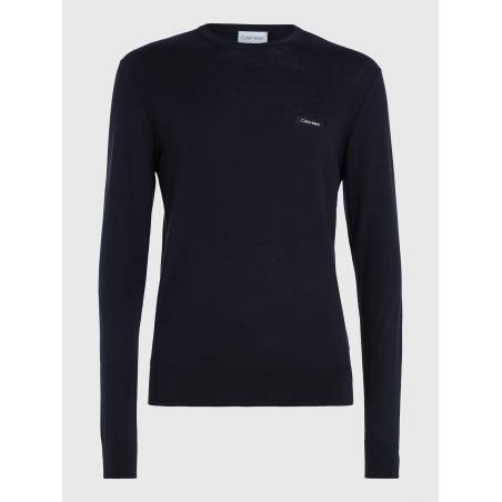 Męski sweter z dodatkiem jedwabiu calvin klein K10K112534