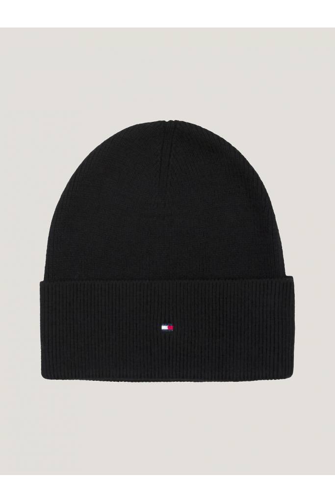 Damska czapka essential flag beanie tommy hilfiger AW0AW15309