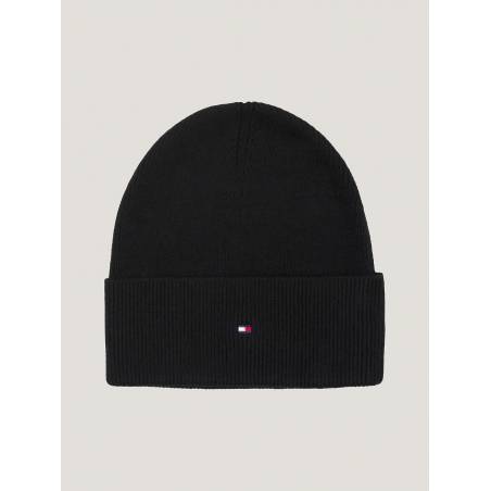 Damska czapka essential flag beanie tommy hilfiger AW0AW15309