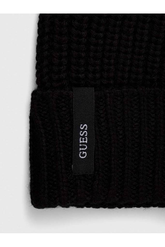 Detal stylizacja męska czapka knit beanie guess AM5025 POL01