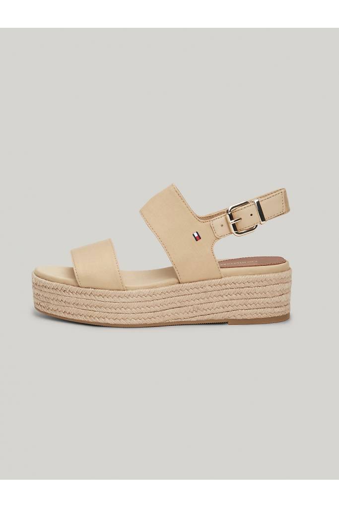 Damskie sandały na platformie mid wedge tommy hilfiger FW0FW07885