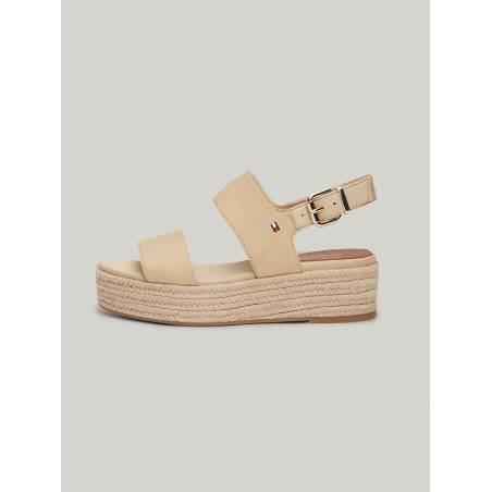 Damskie sandały na platformie mid wedge tommy hilfiger FW0FW07885