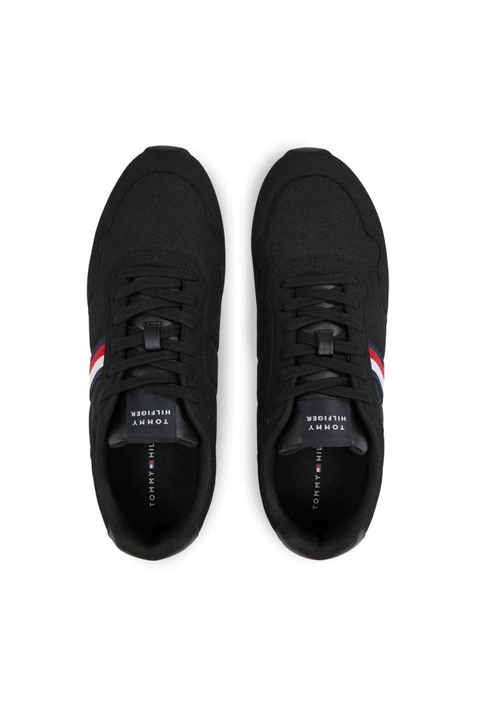 Tył męskie sneakersy lo runner mix tommy hilfiger FM0FM04958