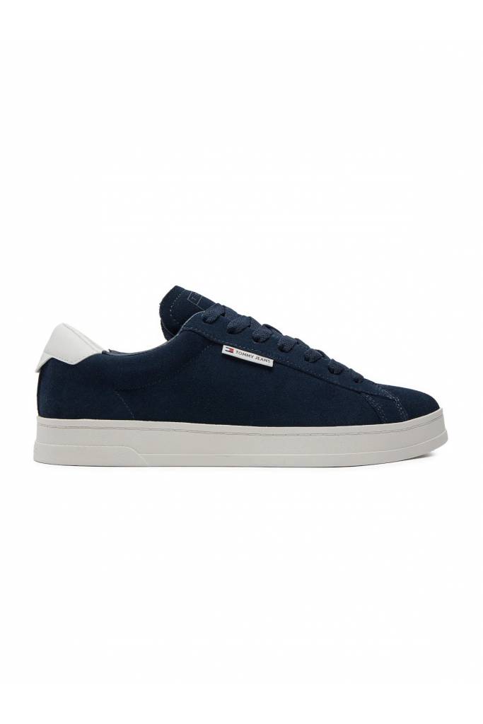 Męskie sneakersy zamszowe low cupsole tommy jeans EM0EM01375