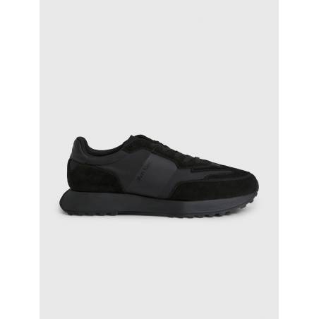 Męskie sneakersy low top lace up mix calvin klein HM0HM00497