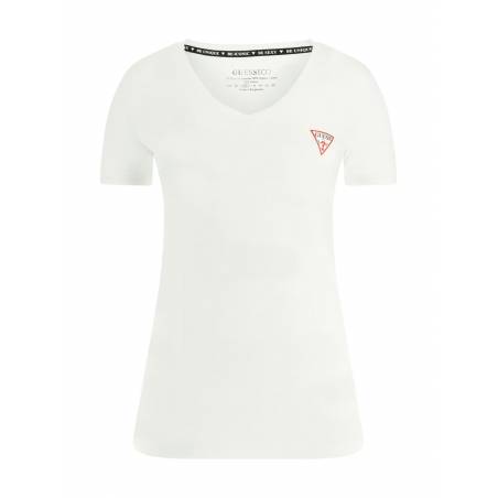 Damski t-shirt w serek mini triangle guess W2YI45 J1314