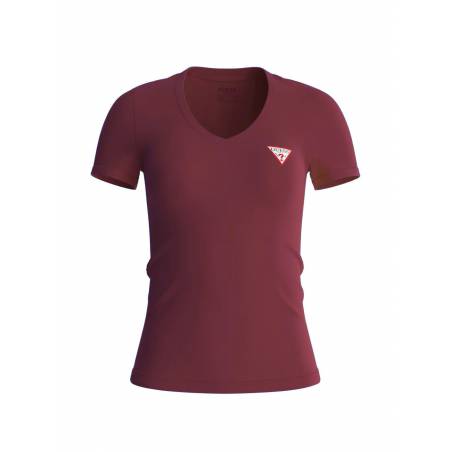 Detal 6 damski t-shirt w serek mini triangle guess W2YI45 J1314